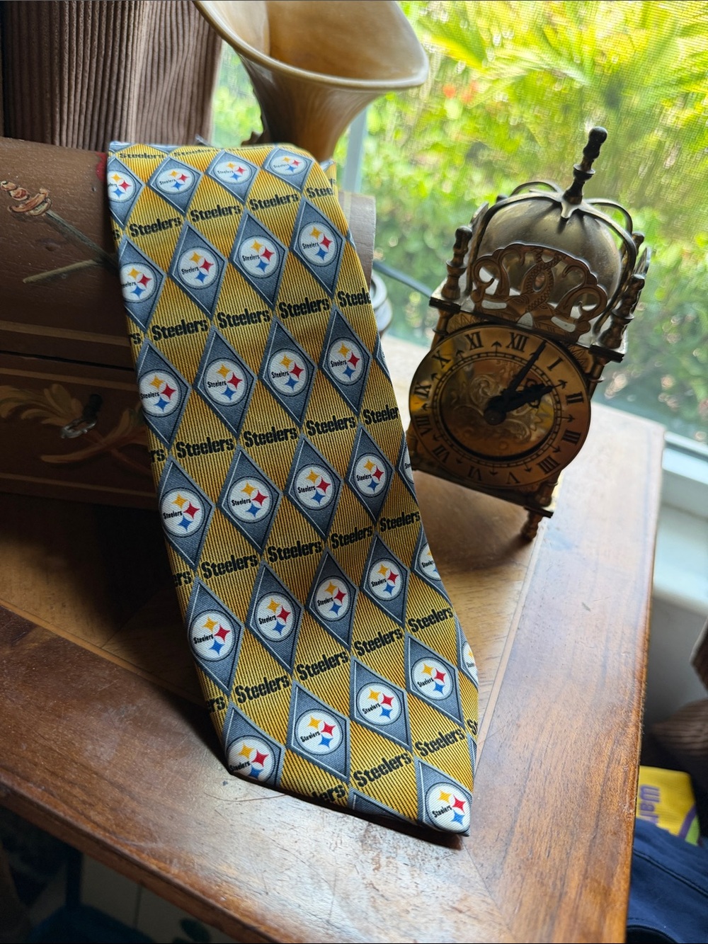NFL 100% Silk Pittsburgh Steelers Necktie